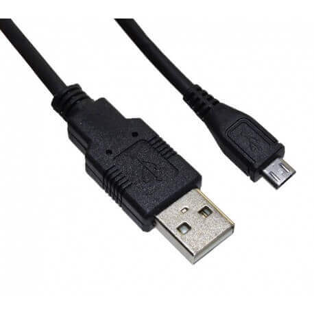 Καλώδιο σύνδεσης Ancus USB AM σε Micro USB B Μαύρο 3m