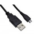 Καλώδιο σύνδεσης Ancus USB AM σε Micro USB B Μαύρο 1m