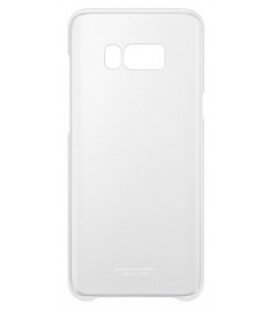 Θήκη Faceplate Samsung Clear Cover EF-QG955CSEGWW για SM-G955F Galaxy S8+ Ασημί - Διάφανη