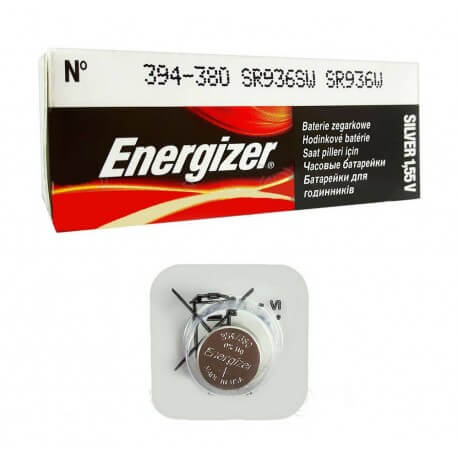 Buttoncell Energizer 394-380 SR936SW SR936W Τεμ. 1
