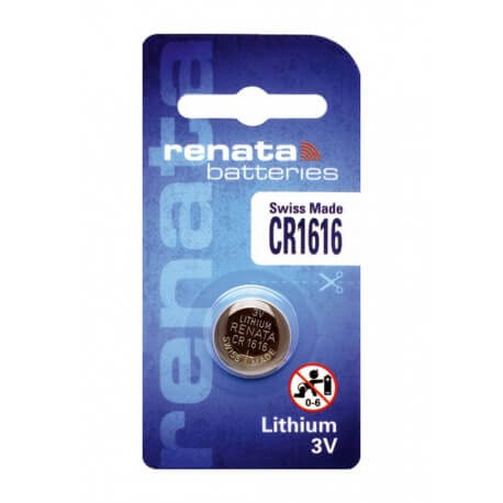 Buttoncell Lithium Electronics Renata CR1616 Τεμ. 1