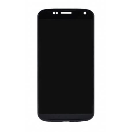 Γνήσια Οθόνη & Μηχανισμός Αφής Motorola Moto X (XT1052) Μαύρο με Πλαίσιο, χωρίς Κόλλα Original