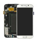 Γνήσια Οθόνη & Μηχανισμός Αφής Samsung SM-G925F Galaxy S6 Edge Λευκό GH97-17162B