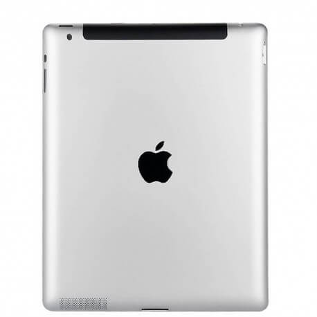 Πίσω Κάλυμμα Apple iPad 2 3G Ασημί Original