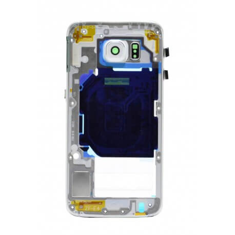 Πίσω Κάλυμμα Samsung SM-G920F Galaxy S6 Λευκό Original GH96-08583B