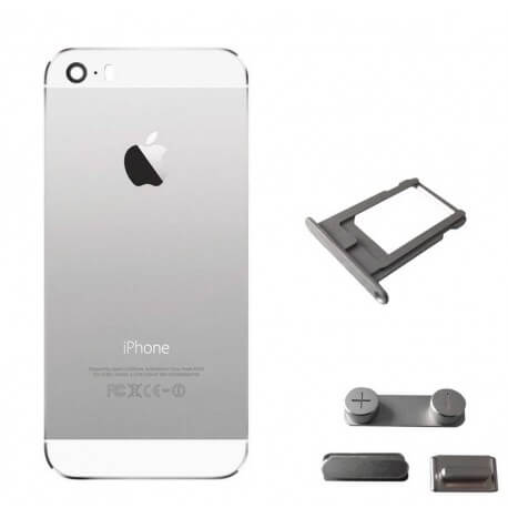 Πίσω Κάλυμμα Apple iPhone 5S Λευκό OEM Type A