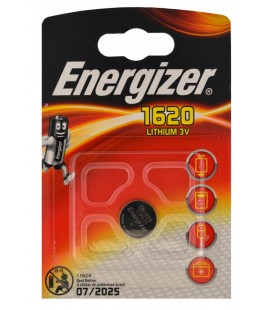 Buttoncell Lithium Electronics Energizer CR1620 Τεμ. 1