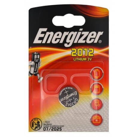 Buttoncell Lithium Electronics Energizer CR2012 Τεμ. 1