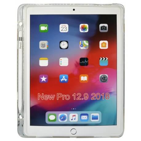 Θήκη TPU Ancus για Apple iPad Pro 2018 12.9" με Βάση για Πενάκι Διάφανη