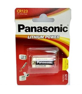 Μπαταρία Lithium Panasonic CR123AL/1BP 123/E123A/K123L/CR17345 3V Τεμ. 1