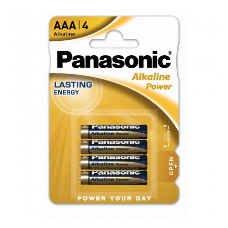 Μπαταρία Αλκαλική Panasonic LR03APB/1BP size AAA 1.5V Τεμ, 4