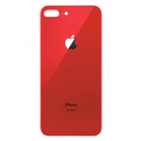 Πίσω Κάλυμμα Apple iPhone 8 Plus Κόκκινο χωρίς Τζαμάκι Κάμερας