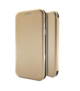 Θήκη Book Ancus Magnetic Teneo για Samsung SM-G970F Galaxy S10e TPU Χρυσαφί
