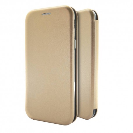 Θήκη Book Ancus Magnetic Teneo για Samsung SM-G970F Galaxy S10e TPU Χρυσαφί
