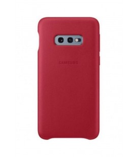 Θήκη Faceplate Samsung Leather Cover EF-VG970LREGWW για SM-G970F Galaxy S10e Κόκκινη