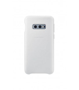 Θήκη Faceplate Samsung Leather Cover EF-VG970LWEGWW για SM-G970F Galaxy S10e Λευκή