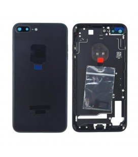 Μεσαίο Πλαίσιο με Καπάκι Μπαταρίας, Τζαμάκι Κάμερας και Εξωτερικά Πλήκτρα για Apple iPhone 7 Plus Μαύρο