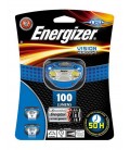 Φακός Κεφαλής Energizer Vision 2 Led 100 Lumens με Μπαταρίες AAA 3 Τεμ. Μπλέ