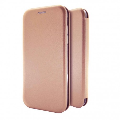 Θήκη Book Ancus Magnetic Curve για Apple iPhone 11 Pro TPU Ροζ Χρυσό