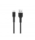 Καλώδιο σύνδεσης Hoco U31 USB σε Micro-USB 2.4A Μαύρο 1,2μ