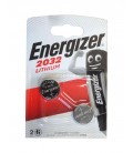 Buttoncell Lithium Energizer CR2032 3V Τεμ. 2