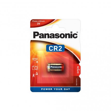Buttoncell Lithium Panasonic CR2 3V Τεμ. 1