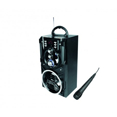 Φορητό Ηχείο Bluetooth Media-Tech Partybox BT MT3150 800W, με Τηλεχειριστήριο και LED Οθόνη Μαύρο