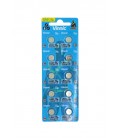 Buttoncell Vinnic L736F AG3 LR41 Τεμ. 10 με Διάτρητη Συσκευασία