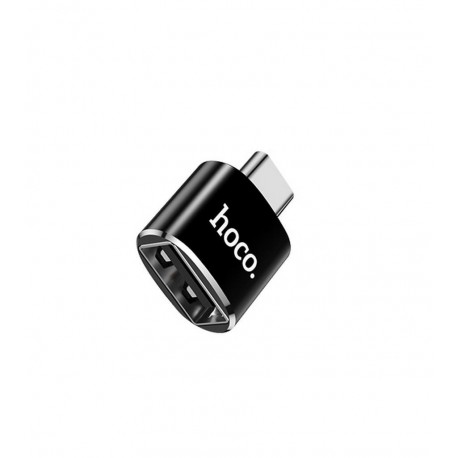 Αντάπτορας Hoco UA5 Type-C σε USB Μαύρο OTG 2.4A