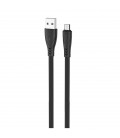 Καλώδιο σύνδεσης Hoco X42 USB σε Micro-USB 2.4A Fast Charging με Ανθεκτική Σιλικόνη 1μ. Μαύρο