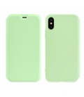 Θήκη Hoco Colorful Series Liquid Silicone για Apple iPhone XS Max Πράσινο