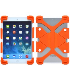 Θήκη Σιλικόνης Ancus Universal για Tablet 7'' - 8'' Ίντσες Πορτοκαλί (20 cm x 12 cm)