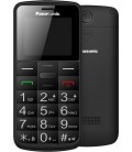 Panasonic KX-TU110EXB (Dual SIM) Μαύρο 1.77" Easy Phone με πλήκτρο SOS, Bluetooth και Μεγάλα Γράμματα