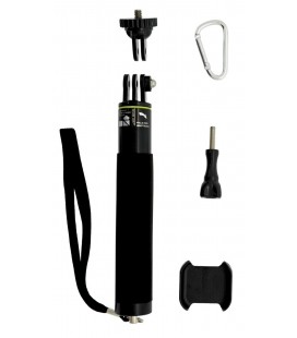 Selfie Stick Monopod LEDISTAR LDX-600 για Φωτογραφικές Μηχανές και Κινητά Τηλέφωνα. Πτυσσόμενο Μαύρο Μήκος: 20cm-80cm
