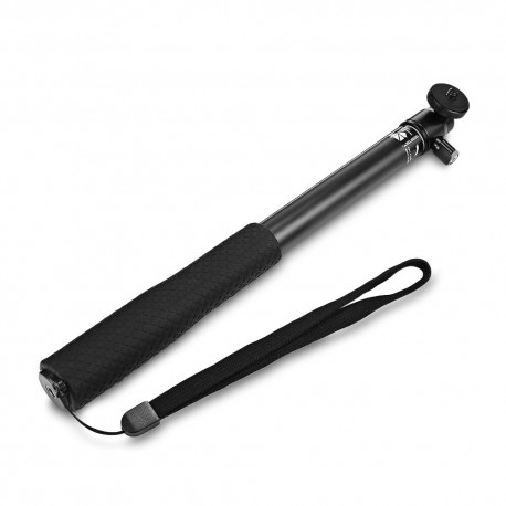 Selfie Stick Monopod LEDISTAR LDX-801 για Φωτογραφικές Μηχανές και Κινητά Τηλέφωνα. Πτυσσόμενο Μαύρο Μήκος Κονταριού: 30xm-95cm
