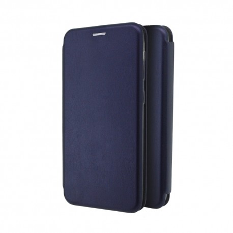 Θήκη Book Ancus Magnetic Curve για Apple iPhone 12 Pro Max TPU Σκούρα Μπλε