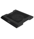 Laptop Cooler Media-Tech MT2656 Μαύρο για Φορητούς Υπολογιστές έως 15.6"