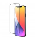 Tempered Glass Hoco Shatterproof Ultra-Fine Edge A19 Fullscreen HD 9H για Apple iPhone 12 / 12 Pro Μαύρο