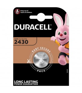 Buttoncell Lithium Duracell CR2430 Τεμ. 1
