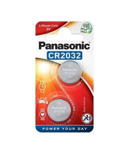 Buttoncell Panasonic CR2032 3V Τεμ. 2
