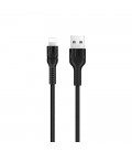 Καλώδιο σύνδεσης Hoco U31 Benay USB σε Lightning 2.4A Μαύρο 1,2μ