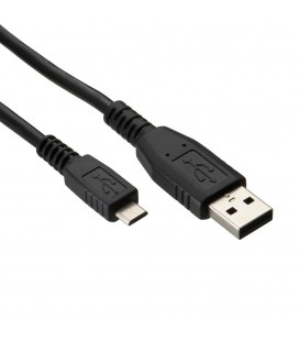Καλώδιο σύνδεσης Ancus HiConnect USB σε Micro-USB 2.4A Μαύρο 1m