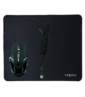 Ενσύρματο Ποντίκι Gaming Noozy GM-32 6D με 6 Πλήκτρα, 3200 DPI και Mousepad