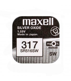 Buttoncell Maxell 317 SR516SW Τεμ. 1