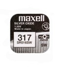 Buttoncell Maxell 317 SR516SW Τεμ. 1