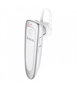 Wireless Headset Hoco E60 Brightness Business V.5.0 Λευκό με Πλήκτρο Ελέγχου