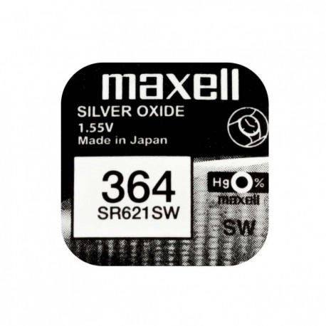Buttoncell Maxell 364 / SR621SW Τεμ. 1