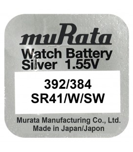 Buttoncell Murata 384/392 SR41SW/SR41W Τεμ. 1