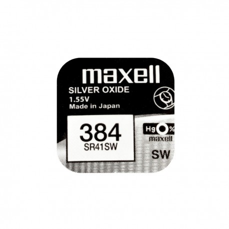 Buttoncell Maxell 384 SR41SW Τεμ. 1
