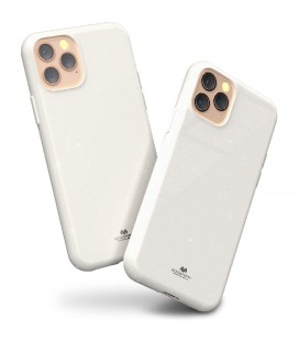 Θήκη Jelly Goospery Hole Series για Apple iPhone 11 Pro Λευκό